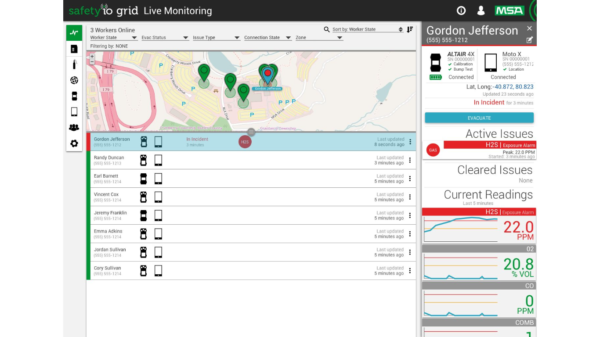 ALTAIR® Grid is now Safety io Grid Live Monitor