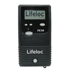 Lifeloc FC10 portable breathalysers