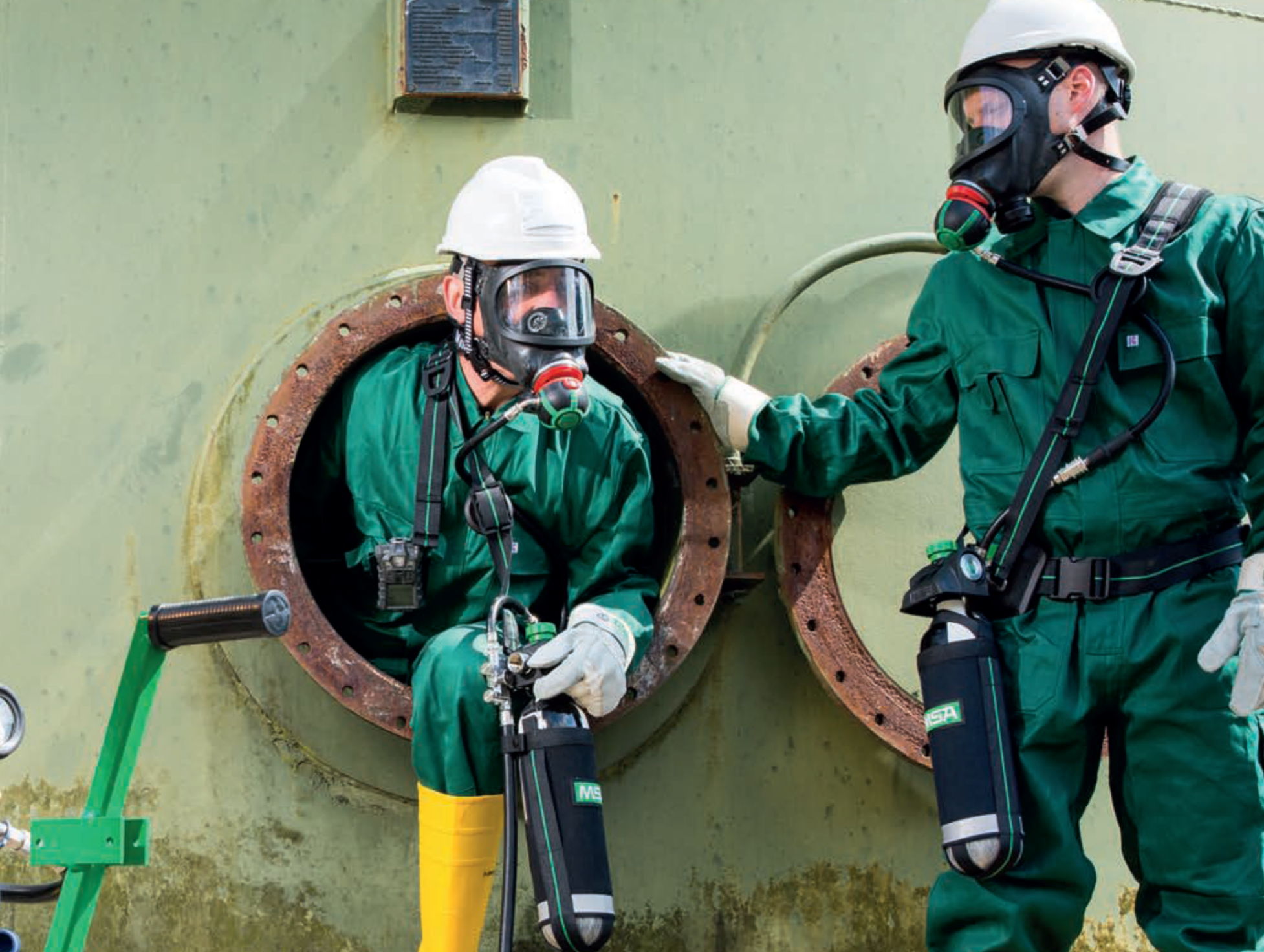 confined space air mask