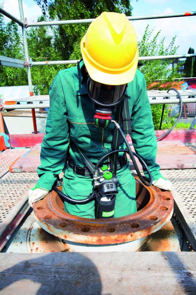 respiratory protection confined space
