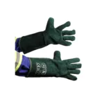 Green Lined Leather Glove - Elbow Length (18HP6183i)