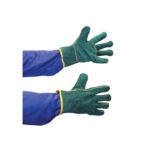 Green Lined Leather Glove - Wrist Length (18HP6180i)