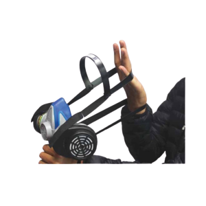 Fit half mask-step 1